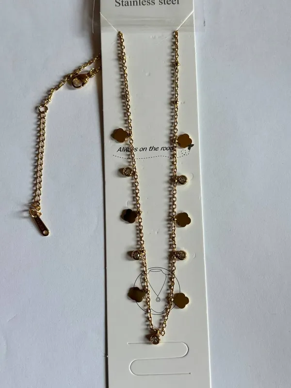 Gold_Stainless_Steel_Necklace_Set_For_Women