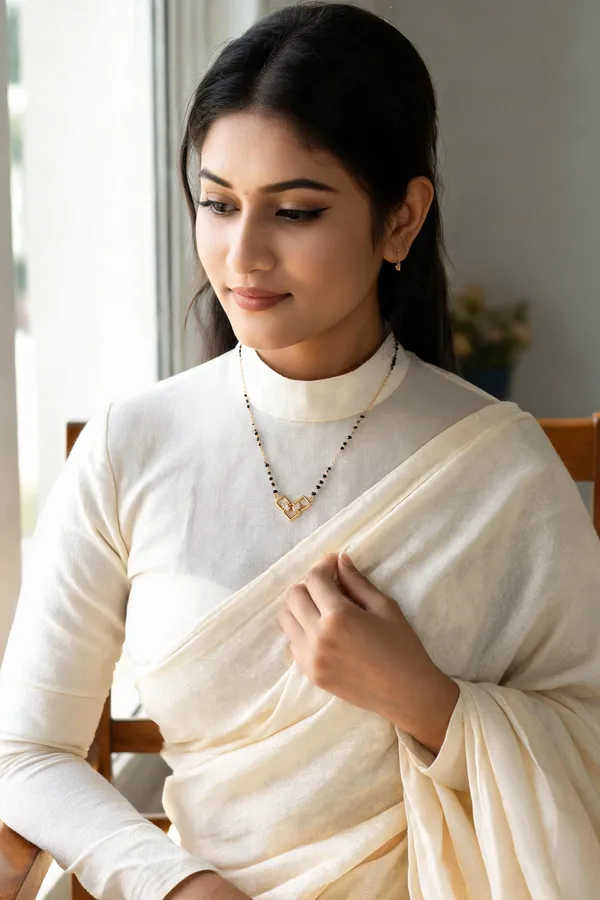 Gold_&_Black_Brass_Geometric_Pendant_Black_Bead_Mangalsutra_For_Women