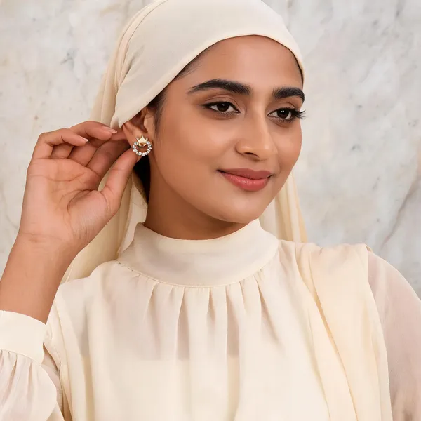 Gold_Brass_Cz_Crown_Halo_Stud_Earrings_For_Women_-_Pack_of_3