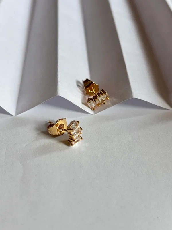 Gold_Rose_Brass_Metal_Stud_Earrings_For_Women_-_Pack_of_3