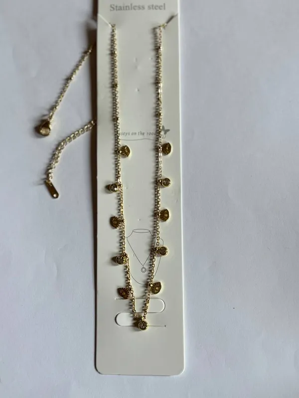 Gold_Stainless_Steel_Layered_Coin_Necklace_For_Women