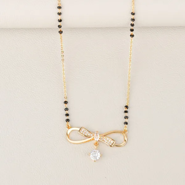 Gold_&_Black_Brass_Infinity_Pendant_Black_Bead_Mangalsutra_For_Women