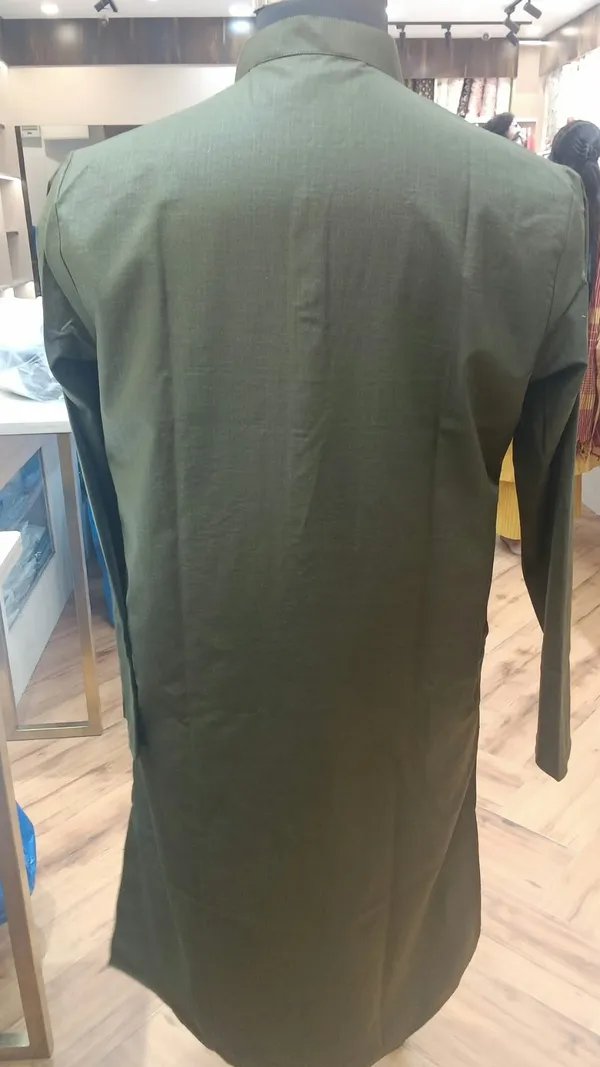 Olive_Green_Straight_Kurta_for_Men(46)