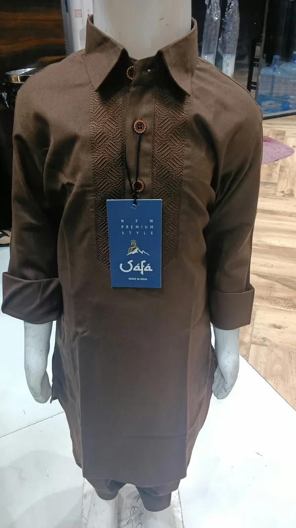 Brown_Embroidered_Pathani_for_Boys(16_YRS)