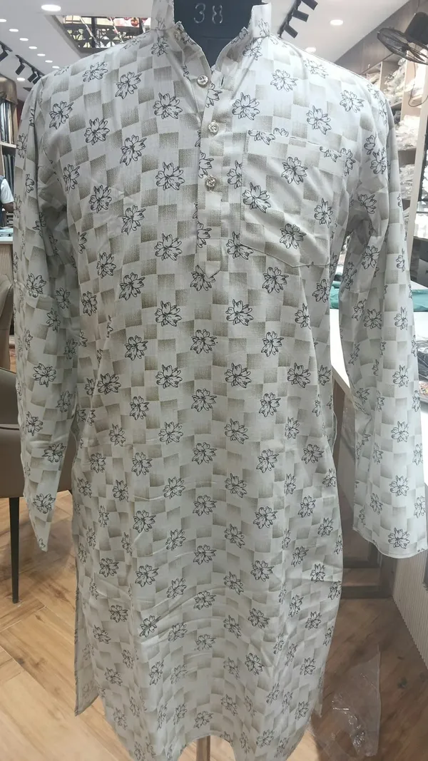 White_Floral_Print_Straight_Kurta_for_Men(46)