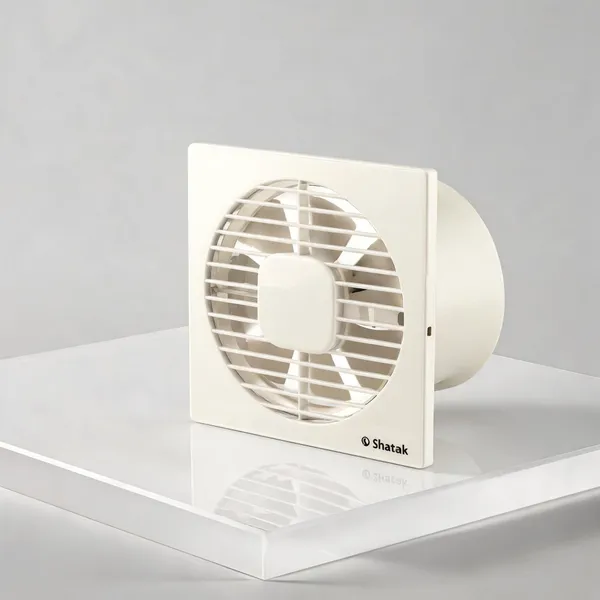 Shatak_6"(15Cm-Cut-Out_Ring_Size)_Axial_|_High_Speed_|_Low_Noise_|_Silent_Operation_150_Mm_Exhaust_Fan_(Ivory)