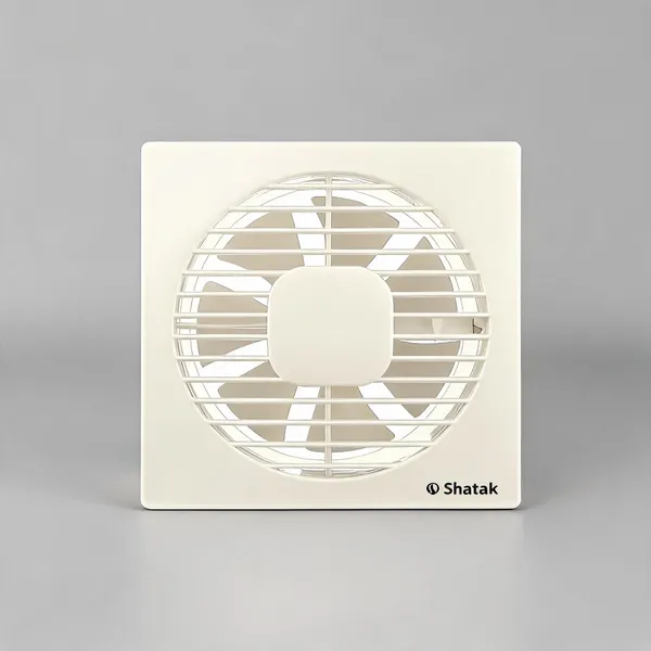 Shatak_6"(15Cm-Cut-Out_Ring_Size)_Axial_|_High_Speed_|_Low_Noise_|_Silent_Operation_150_Mm_Exhaust_Fan_(Ivory)