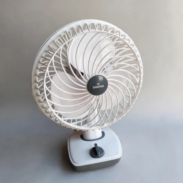 Shatak_150_Mm_(6")_A.P_Oscillating_Table_Fan_With_12_Months_Warranty_Ultra_High_Speed_150_Mm_Table_Fan_(White,_Grey_|_Pack_Of_1)