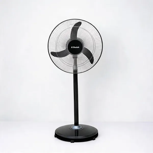 Shatak_Classic_Bullet_Heavy_Duty_Isi_Certified_|_3-Speed_Control_|_Adjustable_Hight_With_1_Year_Warranty_High_Air_Delivery_400_Mm_Pedestal_Fan_(Black_|_Pack_Of_1)