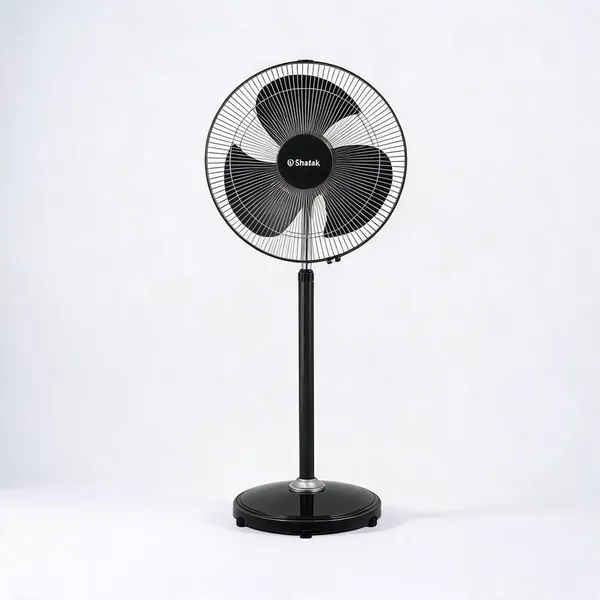 Shatak_16_Inch_Adjustable_Height_Stand_Fan_(Non_Oscillating,Isi_Marked)_With_2_Year_Warranty_High_Air_Delivery,_Silent_Operation_400_Mm_Pedestal_Fan_(Black_|_Pack_Of_1)