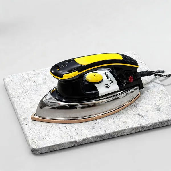 Shatak_Diva_Smart_Isi_Marked_1000_W_Dry_Iron_(Yellow-Black)