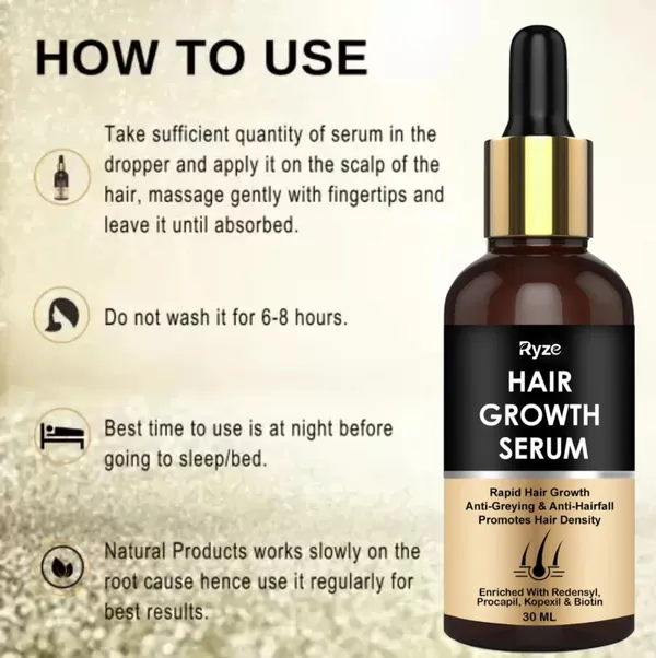 Ryze_Hair_Growth_Serum_Redensyl_Procapil_Biotin
