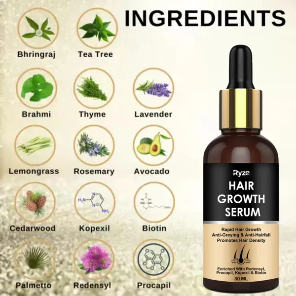 Ryze_Hair_Growth_Serum_Redensyl_Procapil_Biotin