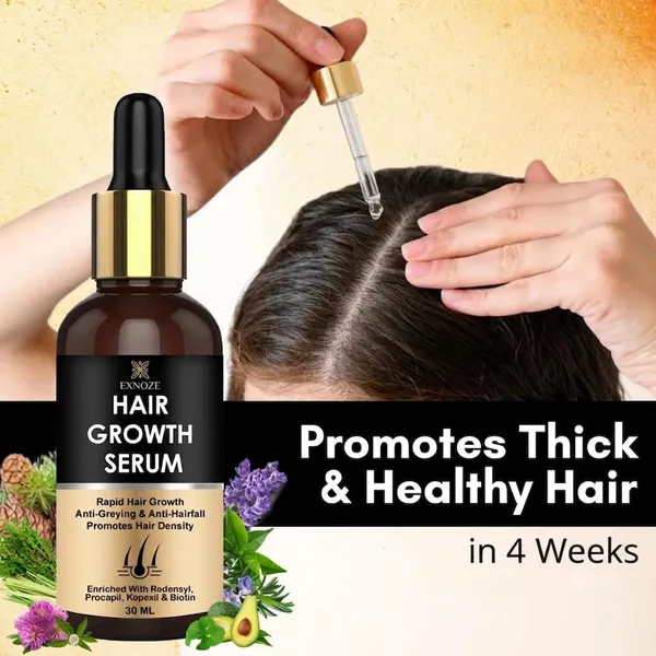 Exnoze_Hair_Growth_Serum_Redensyl_Procapil_Biotin