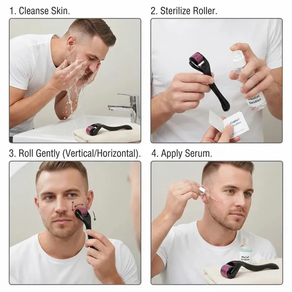 Derma_Roller_System_0.5_Mm_Titanium_Needles