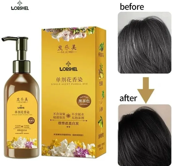 Lodshel_Japanese_Hair_Dye_Shampoo_Keratin_300_Ml