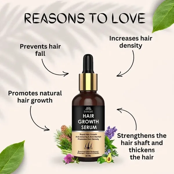 Exnoze_Hair_Growth_Serum_Redensyl_Procapil_Biotin