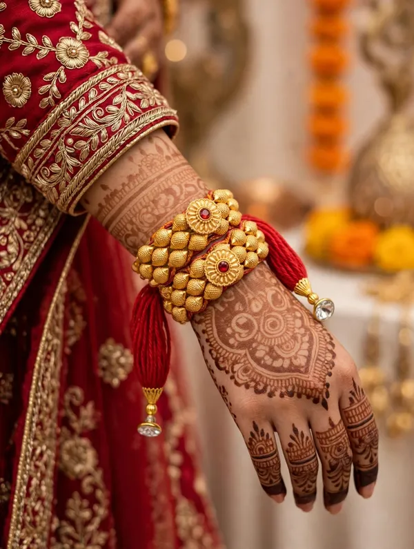 Gold-Tone_Bridal_Tassel_Bracelets_for_Women