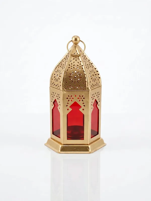Metal_Decorative_Floral_Cutwork_Lantern_Gift_Set