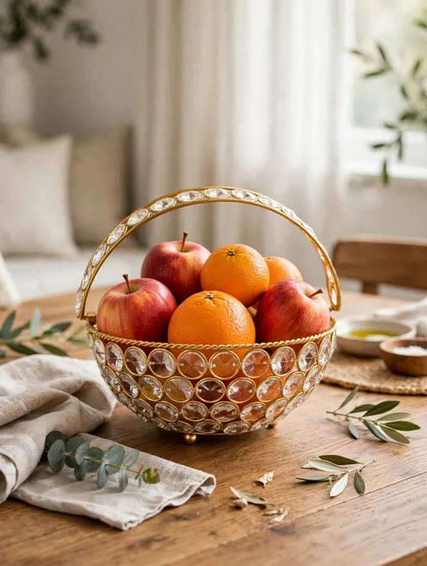 Gold_Metal_Crystal_Embellished_Fruit_Basket