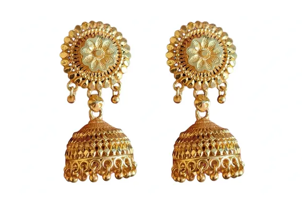 Gold_Tone_Floral_Jhumka_Earrings_for_Women