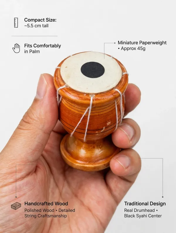 Wood_Traditional_Tabla_Design_Paperweight