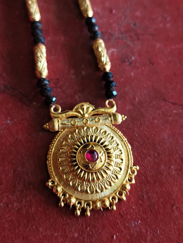 Gold-Toned_Beaded_Mangalsutra_Necklace_for_Women