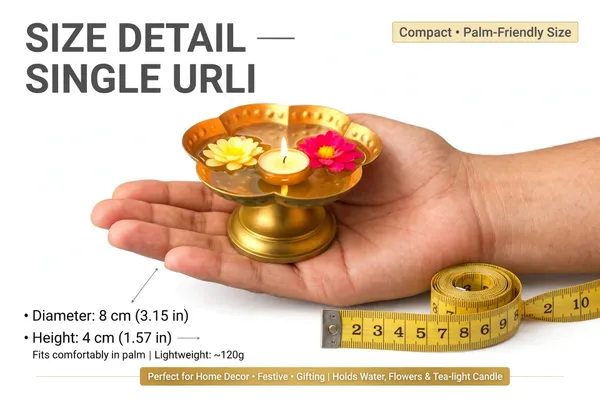 Gold_Finish_Floral_Urli_Candle_Holder_Set