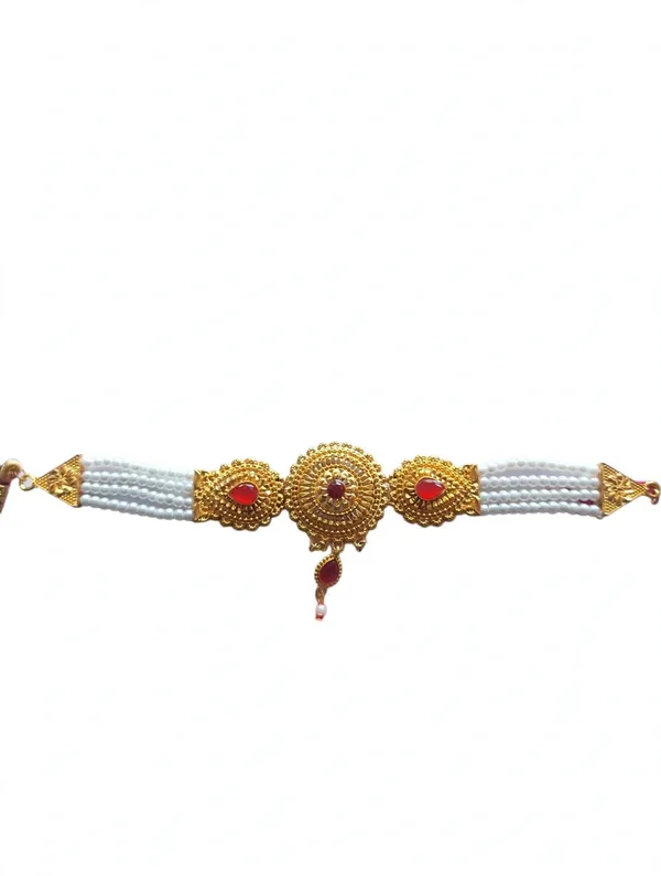 Gold_Tone_Pearl_Bridal_Choker_Necklace_for_Women