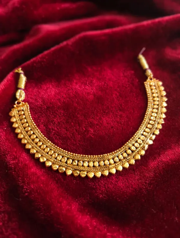 Gold_Tone_Traditional_Choker_Necklace_for_Women