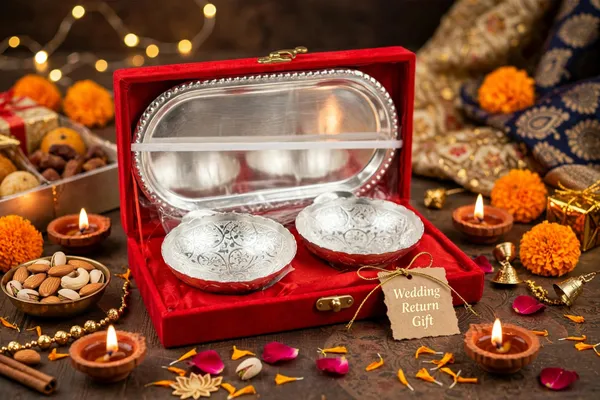 Silver_Finish_Floral_Engraved_Serving_Tray_Set