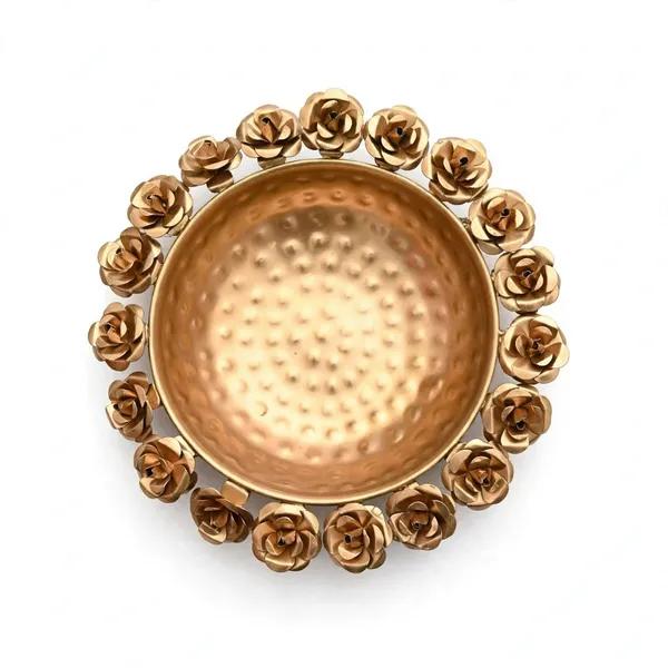 Copper_Finish_Festive_Floral_Urli_Bowl