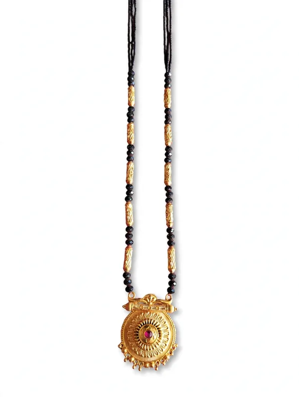 Gold-Toned_Beaded_Mangalsutra_Necklace_for_Women