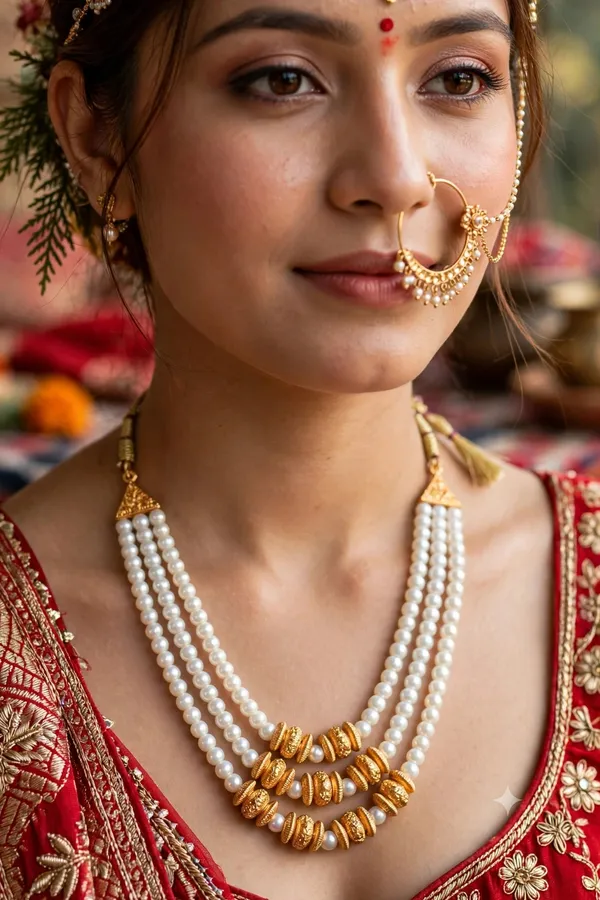 Gold_Tone_Pearl_Layered_Necklace_for_Women