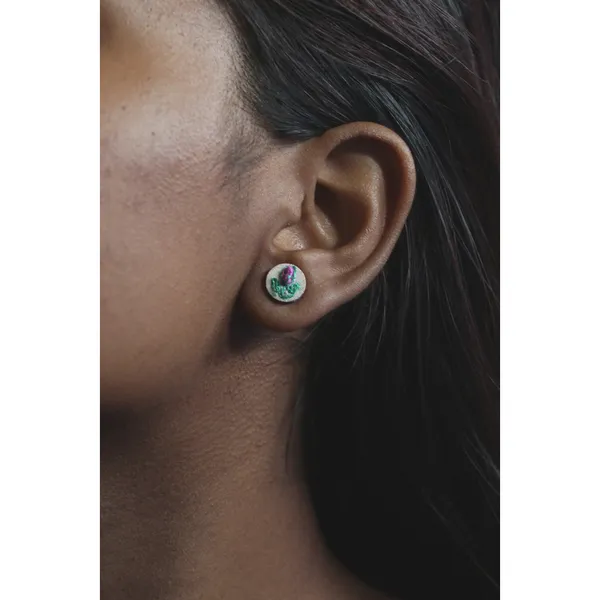 Purple_Rose_Bud_Tiny_Round_Stud_Earrings