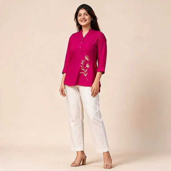 Multicolor_Cotton_Flex_Coat_Shirt_For_Women