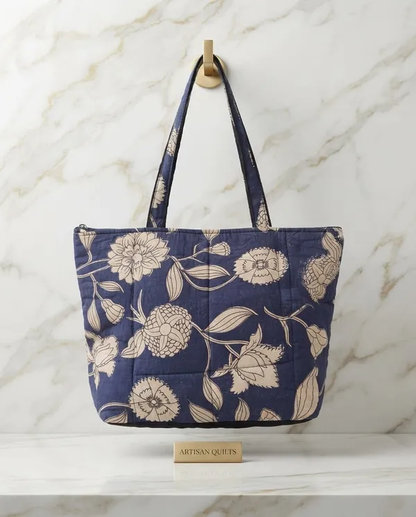 Navy_Quilted_Floral_Print_Makeup_Pouch_for_Women
