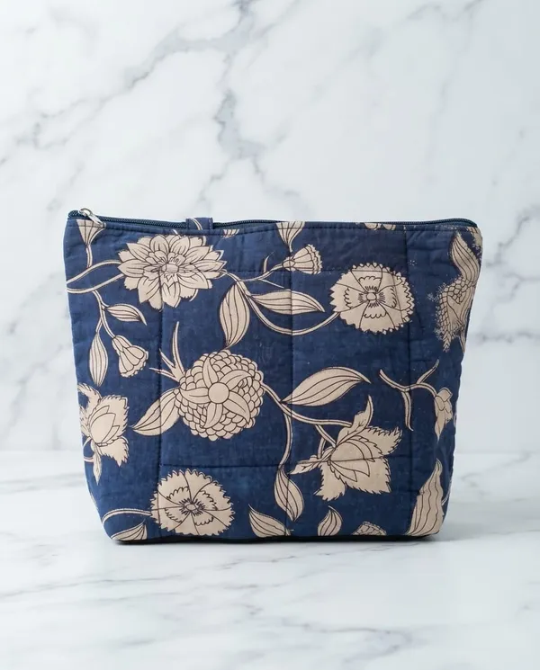Navy_Quilted_Floral_Print_Makeup_Pouch_for_Women