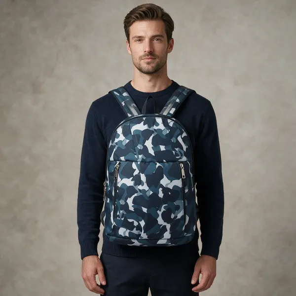 Blue_Camouflage_Casual_Backpack_For_Unisex