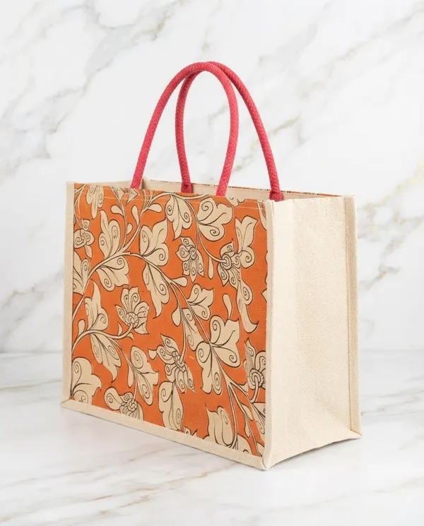Orange_Canvas_Floral_Print_Tote_Bag_for_Women