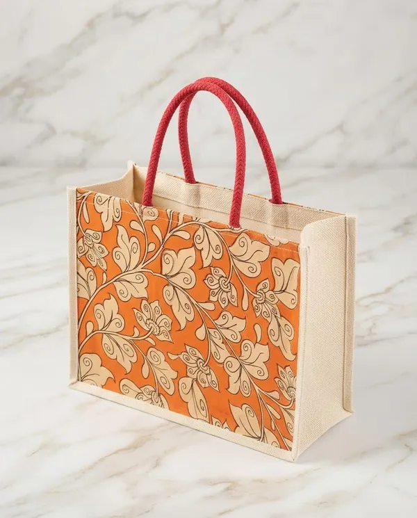 Orange_Canvas_Floral_Print_Tote_Bag_for_Women