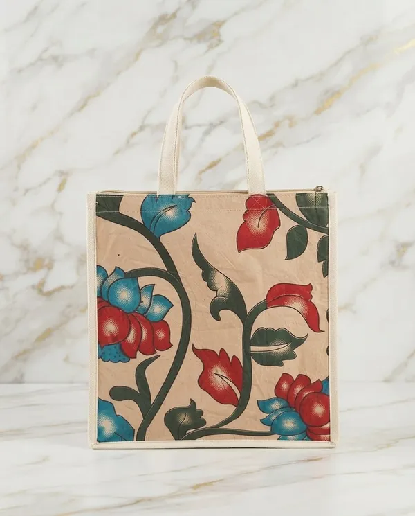 Beige_Canvas_Floral_Print_Tote_Bag_for_Women