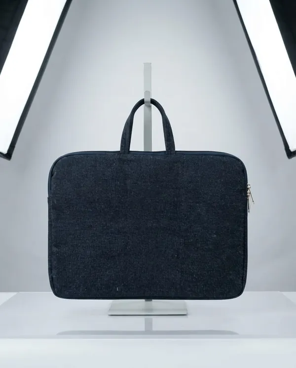 Dark_Blue_Fabric_Laptop_Sleeve_With_Handle
