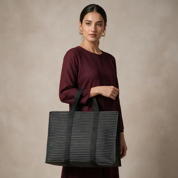 Black_Woven_Tote_Bag_For_Everyday_Shopping