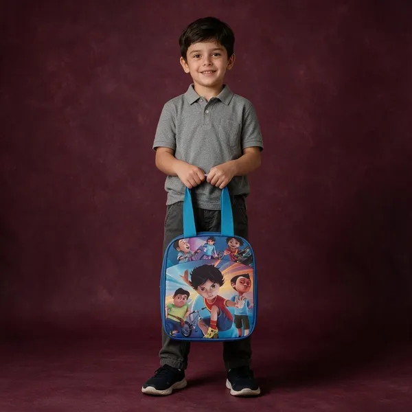 Blue_Printed_Lunch_Bag_For_Kids