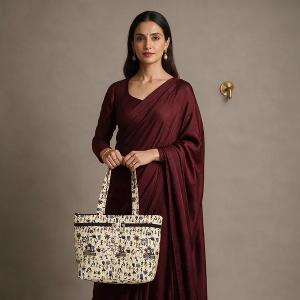 Cream_Printed_Fabric_Tote_Bag_For_Women