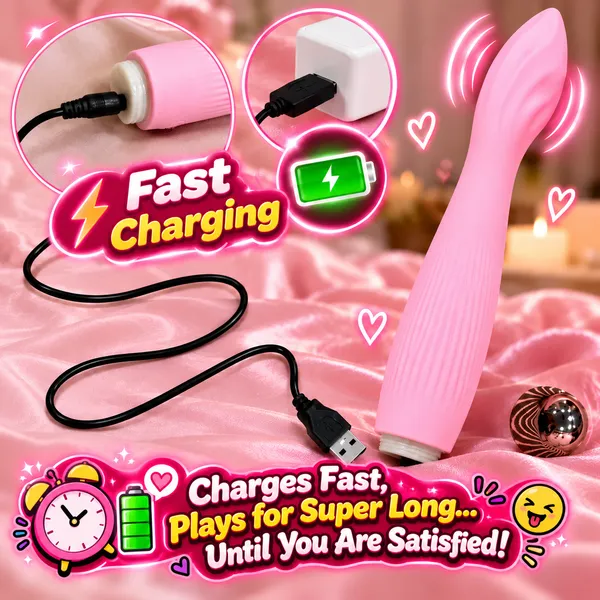 Pink_Silicone_Personal_Massager_For_Women