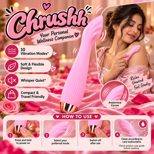 Pink_Silicone_Personal_Massager_For_Women