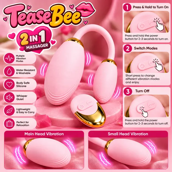 Pink_Silicone_Personal_Massager_For_Women