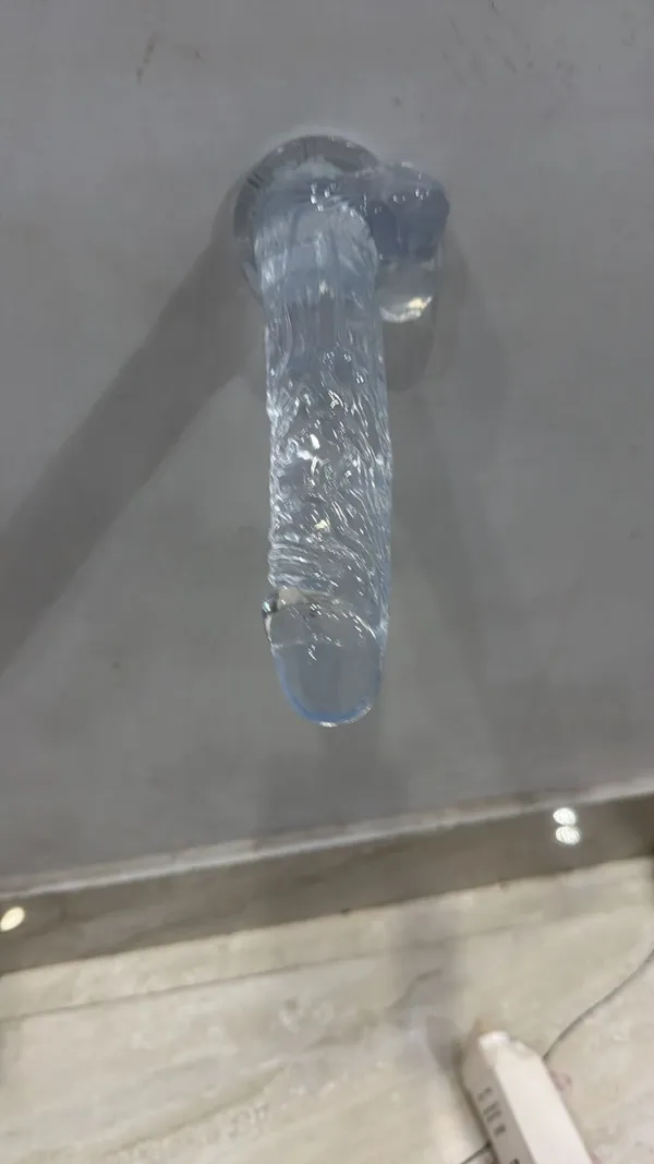 Transparent_Silicone_8_Inch_Dildo_For_Women